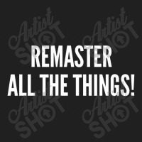 Remaster All The Things!    Funny Ladies Polo Shirt | Artistshot