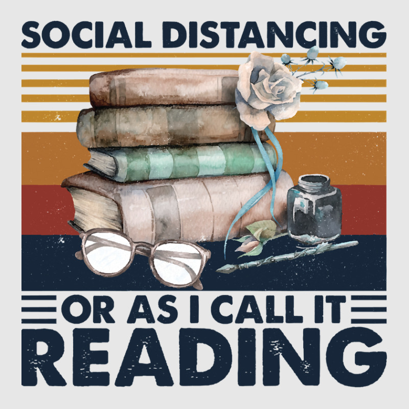 Book Reading Reader Social Distancing Or As I Call It Reading Vintage  Hoodie & Jogger set by golferu | Artistshot