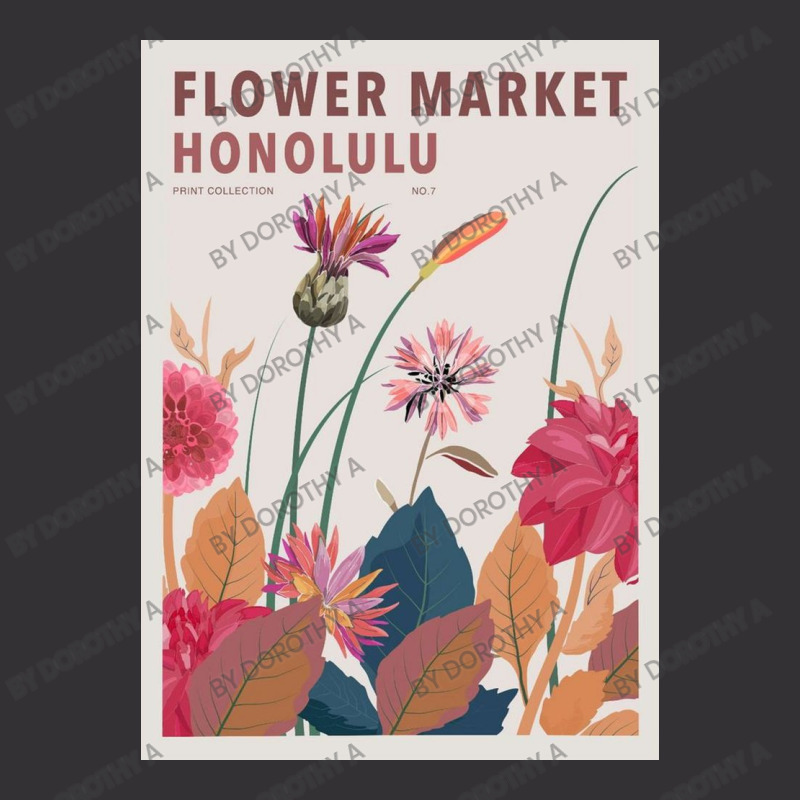 Flower Market Honohulu Vintage Short | Artistshot