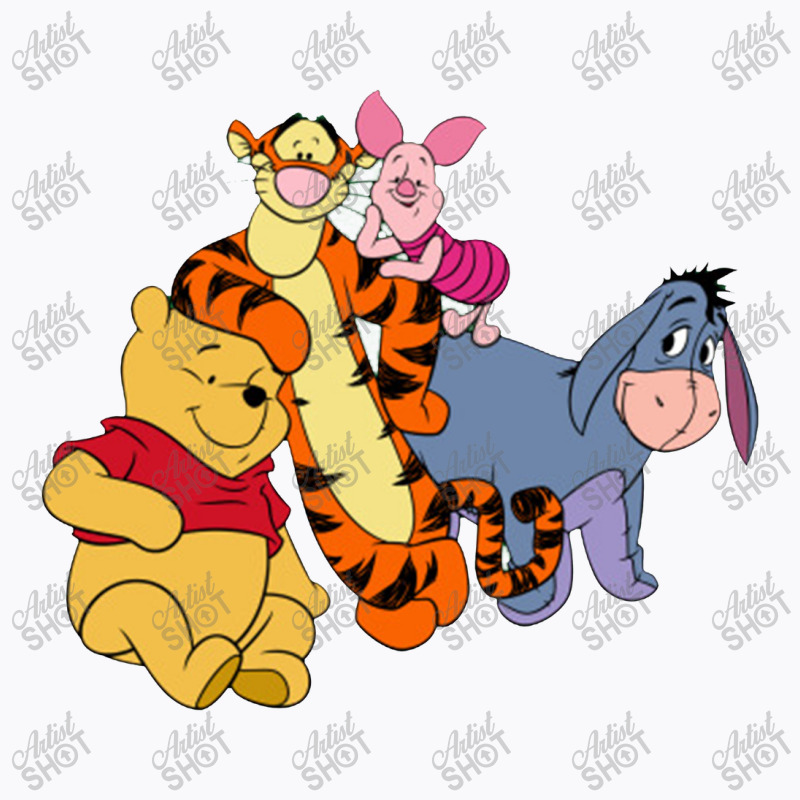 Cartoons Bear,piglet,tiger And Friends T-shirt | Artistshot