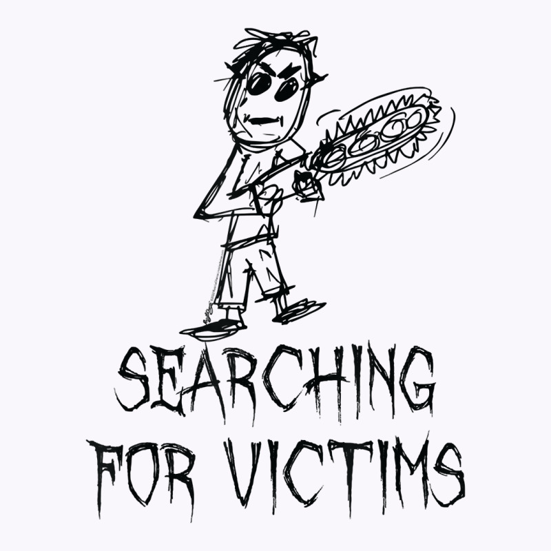 Searching For Victims Halloween Costume Word Design T Shirt Tank Top | Artistshot