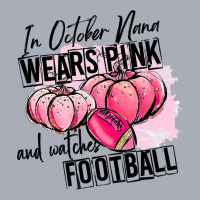 Football In October Nana Wears Pink And Watches Football 1 Football Pl Tank Dress | Artistshot