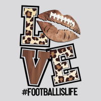 Football Football Love Funny Leopard Football Is Life Sporty 7 Footbal Women's Triblend Scoop T-shirt | Artistshot