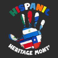 Womens Latin America Latino Pride Hand Hispanic Heritage Month V Neck Exclusive T-shirt | Artistshot