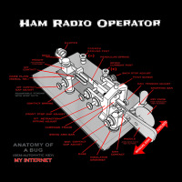 Ham Radio Operator Morse Code Key Adjustable Cap | Artistshot