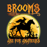 Horse Brooms Are For Amateurs Horse Riding Lovers Halloween 465 Riding Crewneck Sweatshirt | Artistshot