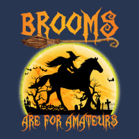 Horse Brooms Are For Amateurs Horse Riding Lovers Halloween 465 Riding Men Denim Jacket | Artistshot