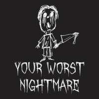 Your Worst Nightmare Halloween Costume Word Design T Shirt T-shirt | Artistshot