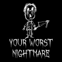 Your Worst Nightmare Halloween Costume Word Design T Shirt Unisex Jogger | Artistshot