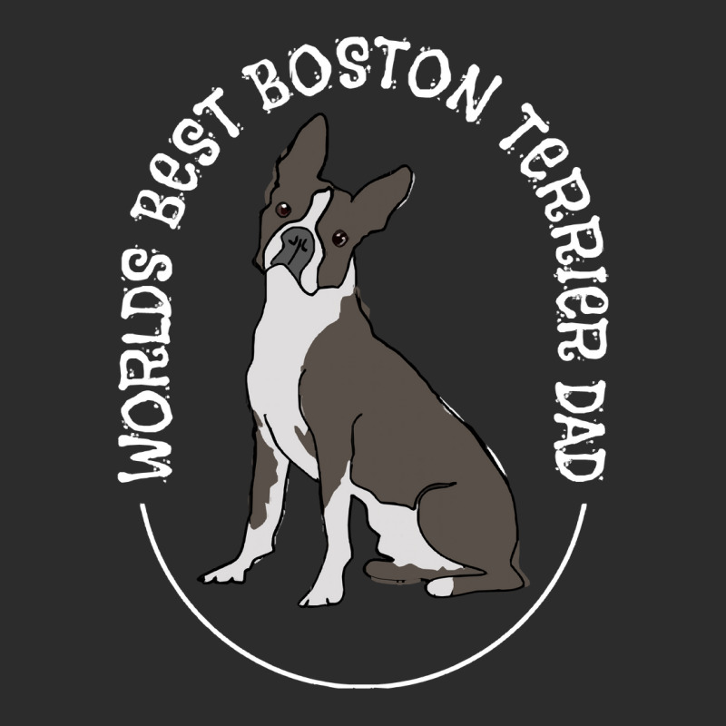 Boston Terrier T Shirtboston Terrier   Worlds Best Boston Terrier Dad Exclusive T-shirt by orangesagreement | Artistshot