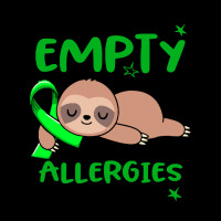 Allergies Awareness T  Shirt Mostly Running On Empty Allergies Warrior V-neck Tee | Artistshot