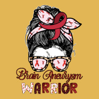 Brain Aneurysm Awareness T Shirtmessy Hair Bun Brain Aneurysm Awarenes Vintage Hoodie And Short Set | Artistshot