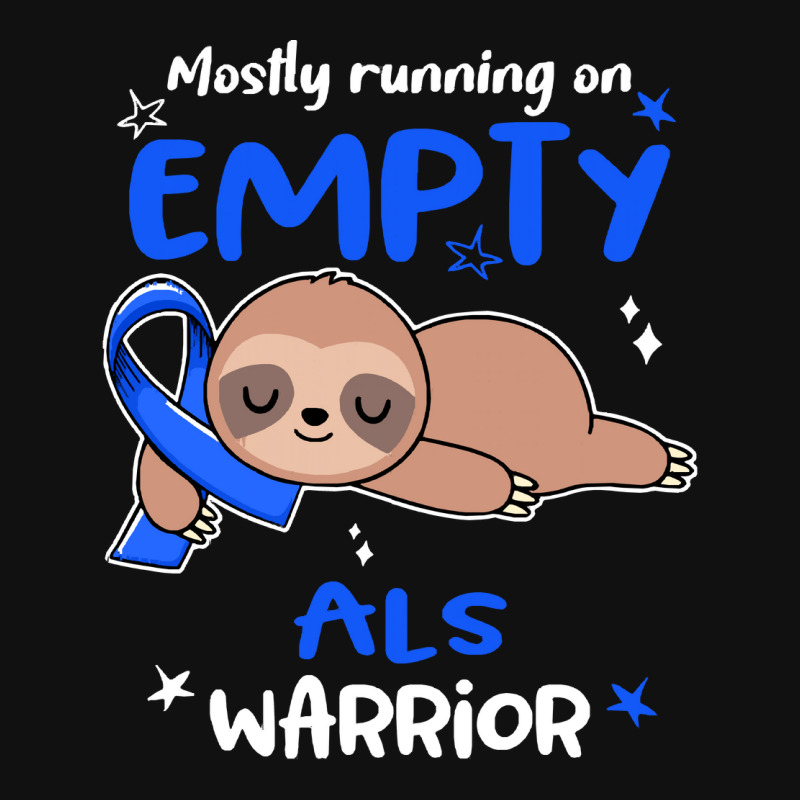 Als Awareness T  Shirt A L S Awareness Mostly Running On Empty A L S W Baby Beanies by biscuitsregularly | Artistshot