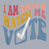 I Am Woman Watch Me Vote 2022 Blue Wave Vote T Shirt Tank Dress | Artistshot