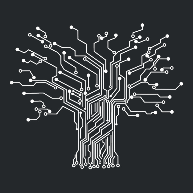 Electronics Technician Binary Tree   Electrical Engineer T Shirt Crewneck Sweatshirt by survisgn | Artistshot