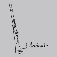 Clarinet Player Music Orchestra Design One Line Clarinet T Shirt Baby Bodysuit | Artistshot