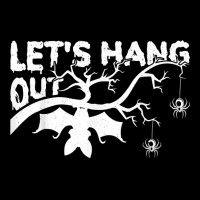 Let's Hang Out Scary Vampire Bat Halloween T Shirt Maternity Scoop Neck T-shirt | Artistshot