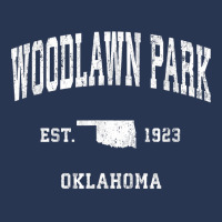 Woodlawn Park Oklahoma Ok Vintage Athletic Sports Design T Shirt Men Denim Jacket | Artistshot