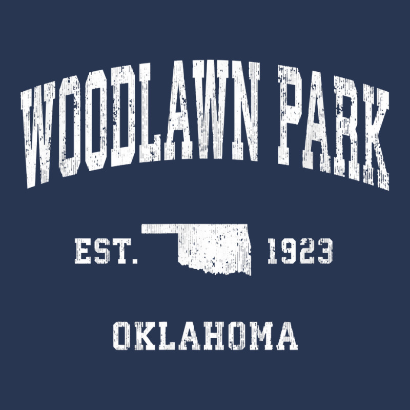 Woodlawn Park Oklahoma Ok Vintage Athletic Sports Design T Shirt Men Denim Jacket | Artistshot