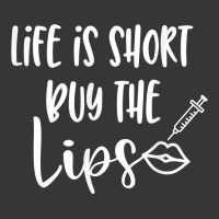 Life Is Short Buy The Lips Lip Fillers Lip Injections Dermal T Shirt Toddler Hoodie | Artistshot