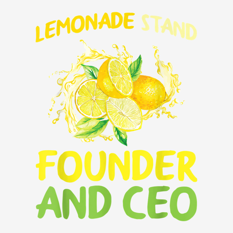 Lemonade Stand Founder And Ceo Lemon Juice Boss T Shirt Drawstring Bags | Artistshot