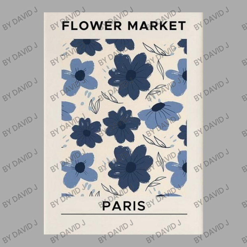 Flower Market Paris T-Shirt by David J | Artistshot