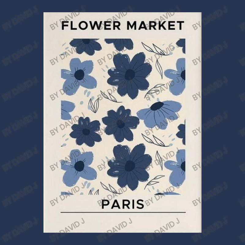 Flower Market Paris Men Denim Jacket by David J | Artistshot