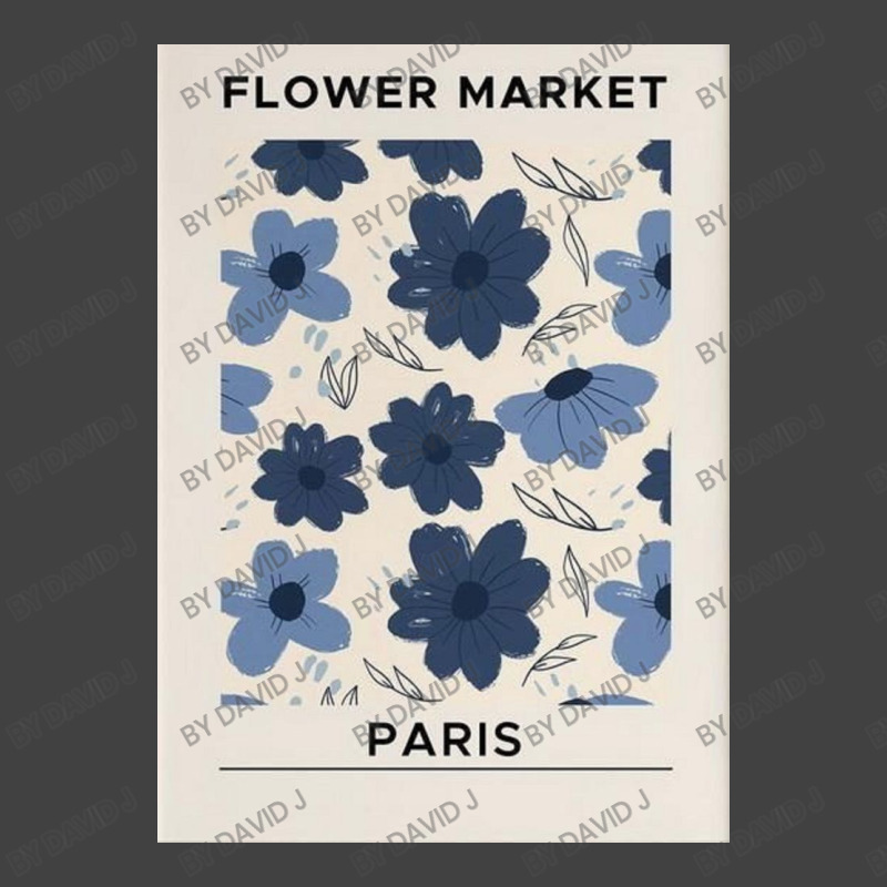 Flower Market Paris Vintage T-Shirt by David J | Artistshot