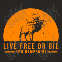 Live Free Or Die New Hampshire Ladies Fitted T-shirt | Artistshot