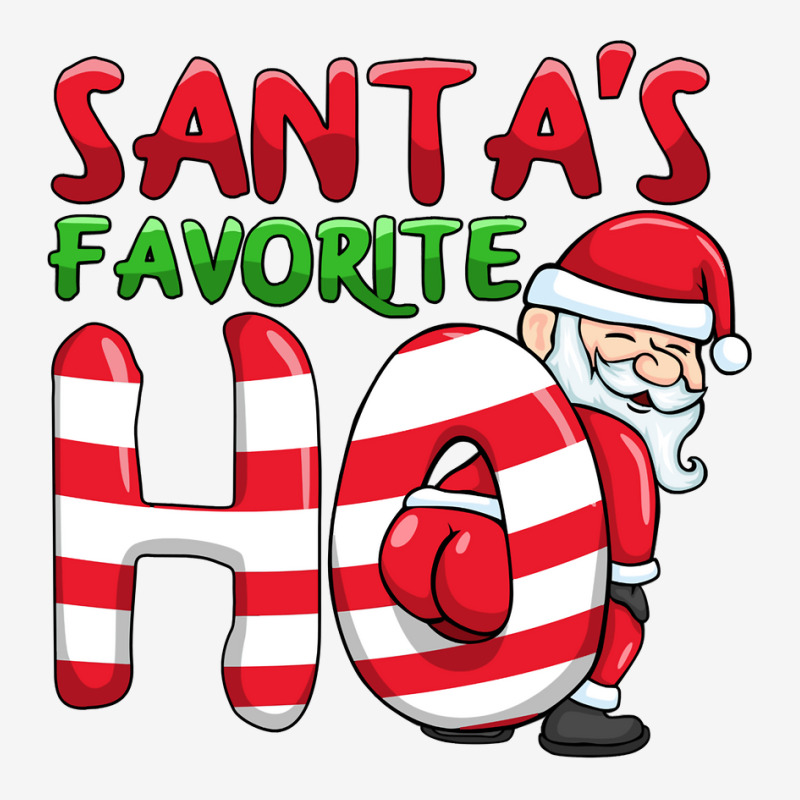 Santas Favorite Ho Santa Favourite Ho Funny Girls Christmas Long Sleev ...