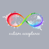 Red Instead Autism Shirt Autism Acceptance T Shirt Tank Dress | Artistshot