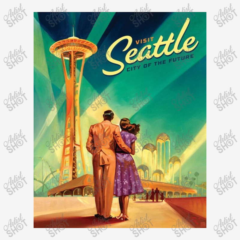 Seattle Sweet City Classic T-shirt by Mariartin | Artistshot