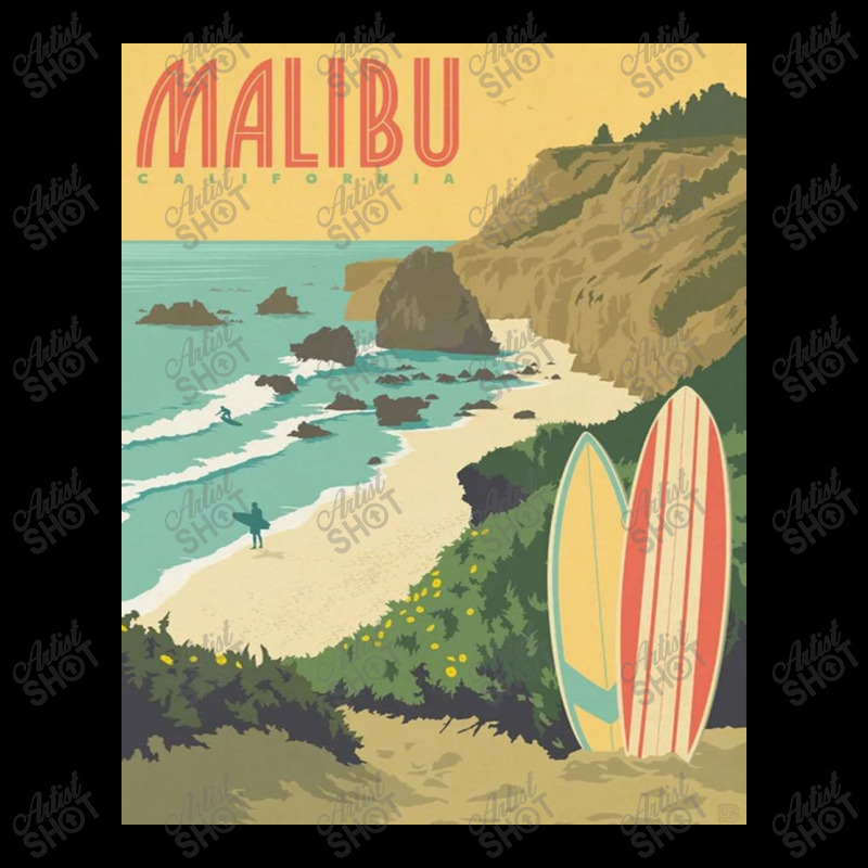 Malibu Calivornia Beach Fleece Short by Mariartin | Artistshot