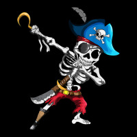 Dabbing Pirates Skeleton Eye Flap Pirate Ship Halloween Fleece Short | Artistshot