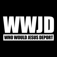 Wwjd - Who Would Jesus Deport Adjustable Cap | Artistshot