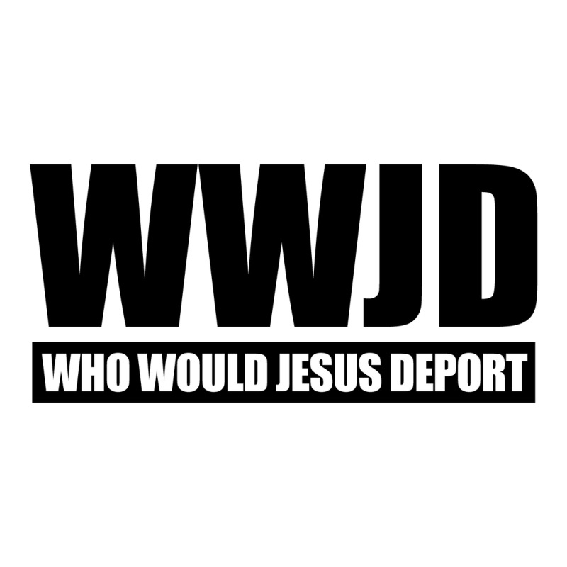 Wwjd Who Would Jesus Deport V-Neck Tee by Dejavu77 | Artistshot