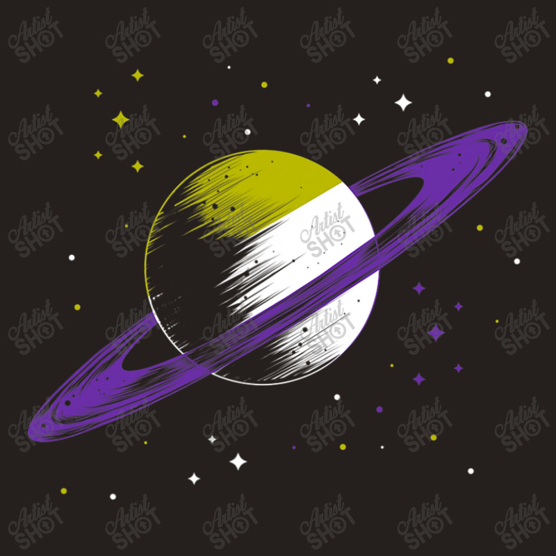 Saturn Non Binary Tank Top by GrahamWalsh | Artistshot