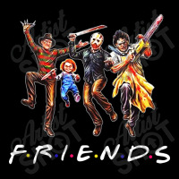 Horror Characters Friends Halloween Adjustable Cap | Artistshot