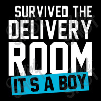 Survived The Delivery Room It's A Boy Funny Women's V-neck T-shirt | Artistshot