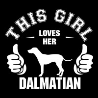 This Girl Loves Her Dalmatian Youth Sweatshirt | Artistshot