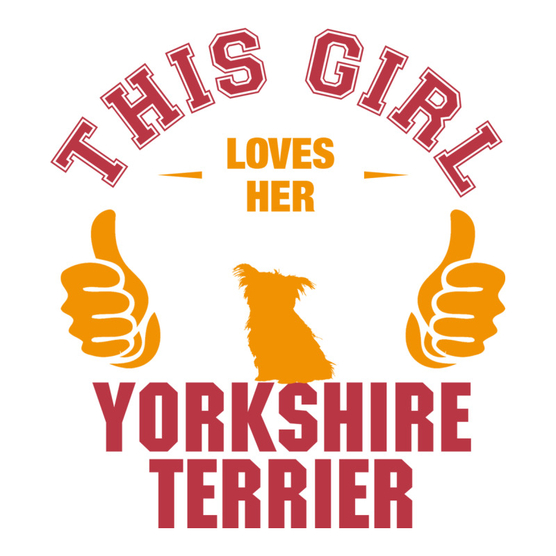 This Girl Loves Yorkshire Terriers Youth Sweatshirt by tshiart | Artistshot