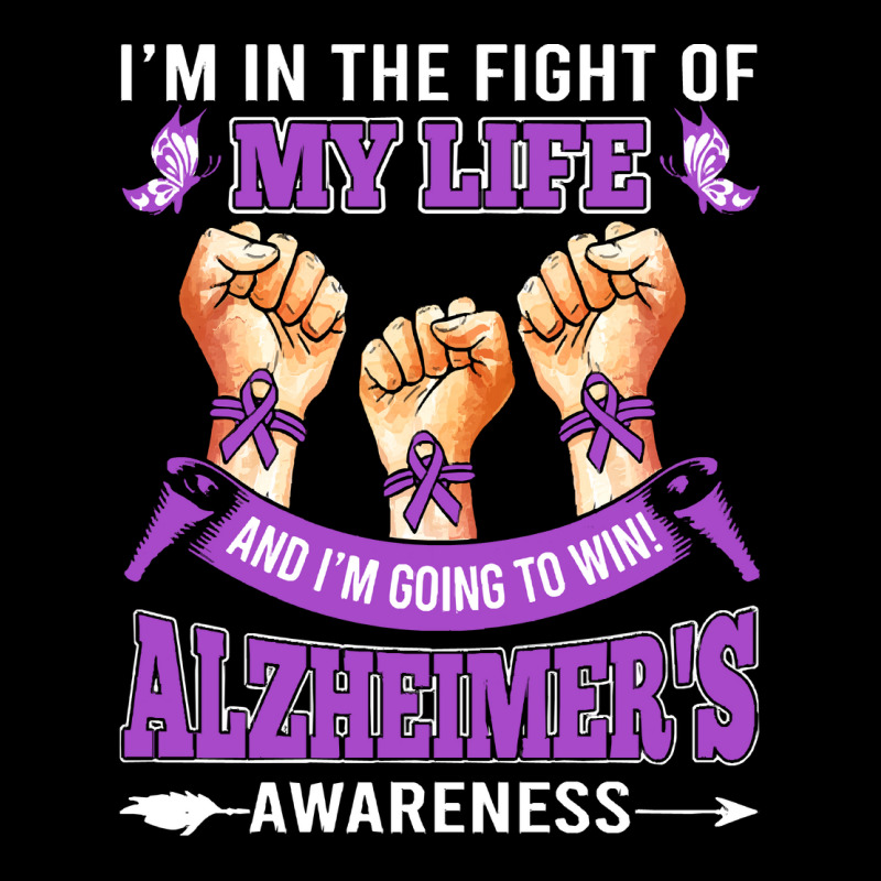 Alzheimers Awareness In The Fight T  Shirt Alzheimer's Awareness In Th Adjustable Cap by biscuitsregularly | Artistshot