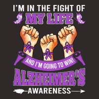 Alzheimers Awareness In The Fight T  Shirt Alzheimer's Awareness In Th Racerback Tank | Artistshot