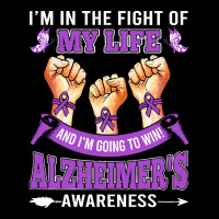 Alzheimers Awareness In The Fight T  Shirt Alzheimer's Awareness In Th Women's V-neck T-shirt | Artistshot