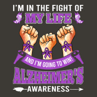 Alzheimers Awareness In The Fight T  Shirt Alzheimer's Awareness In Th Bucket Hat | Artistshot