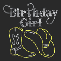 Birthday Girl With Boot And Cowboy Hat Bling Rhinestone T Shirt Printed Hat | Artistshot