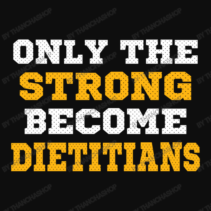 The Strong Become Dietitians Crop Top by thanchashop | Artistshot