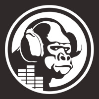 Headphones Gorilla Racerback Tank | Artistshot