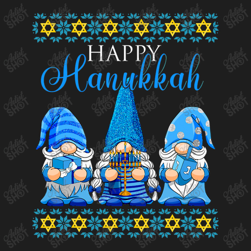 Happy Hanukkah 2021 Gnome Funny Cute Gnome Hanukkah Jewish T Shirt Classic T-shirt | Artistshot