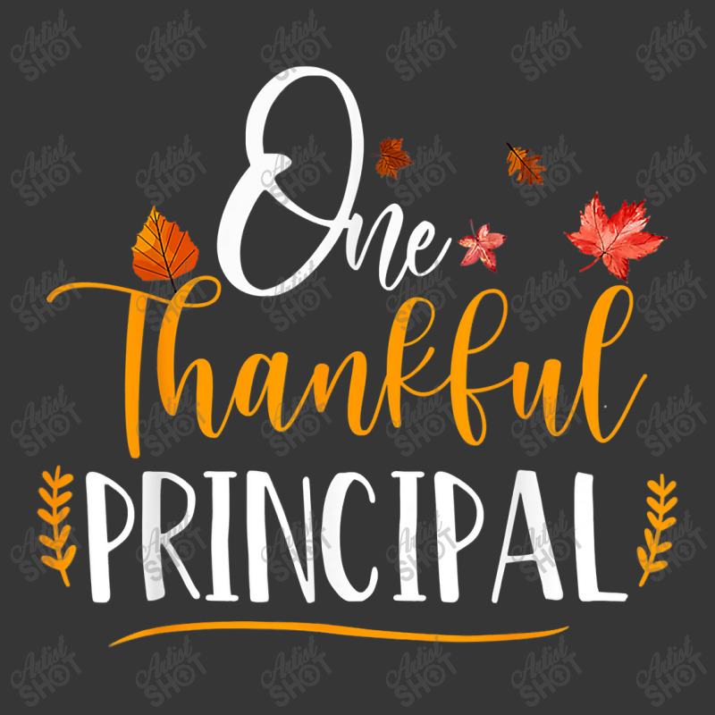 One Thankful School Principal Fall Thanksgiving Principal T Shirt Toddler Hoodie by Rudy_Glenn | Artistshot